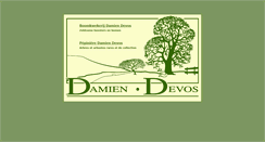 Desktop Screenshot of damiendevos.be